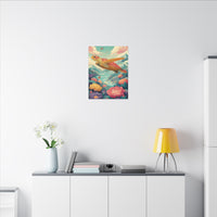Vibrant Turtle Art | Whimsical Nature Illustration