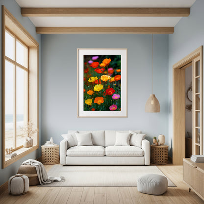 Vibrant Poppy Garden Canvas Art — product image 6