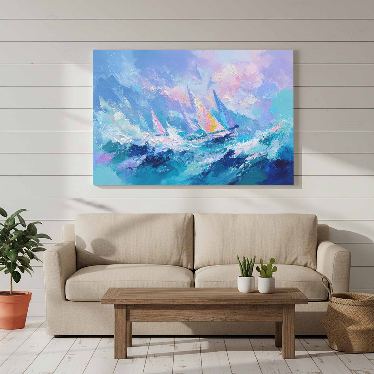 Abstract Seascape Canvas Print — product image 6