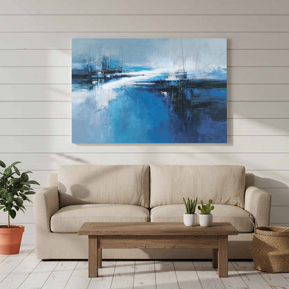 Abstract Blue Ocean Wall Art — product image 7