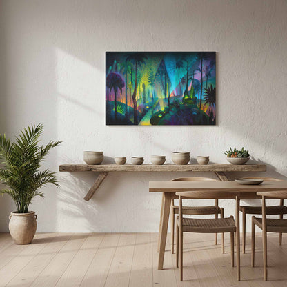 Dark Jungle Canvas Print — product image 7