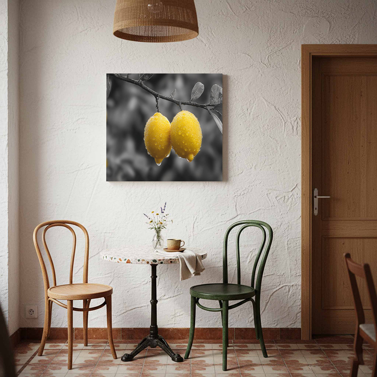 Yellow Lemons Canvas Art — product image 8