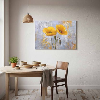 Yellow Poppy Canvas Wall Art — product image 8