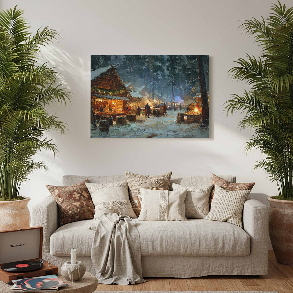 Christmas Market Canvas Print — product image 8