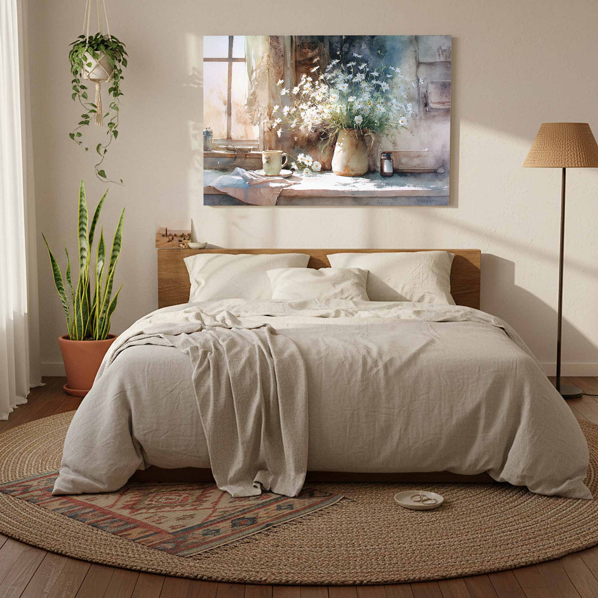 Rustic Watercolor Still Life Wall Art — product image 8