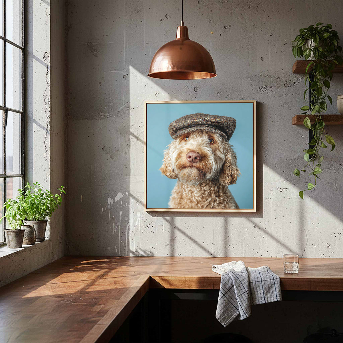 Labradoodle Dog Canvas Print — product image 7