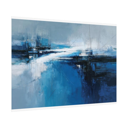 Abstract Blue Ocean Wall Art — product image 13