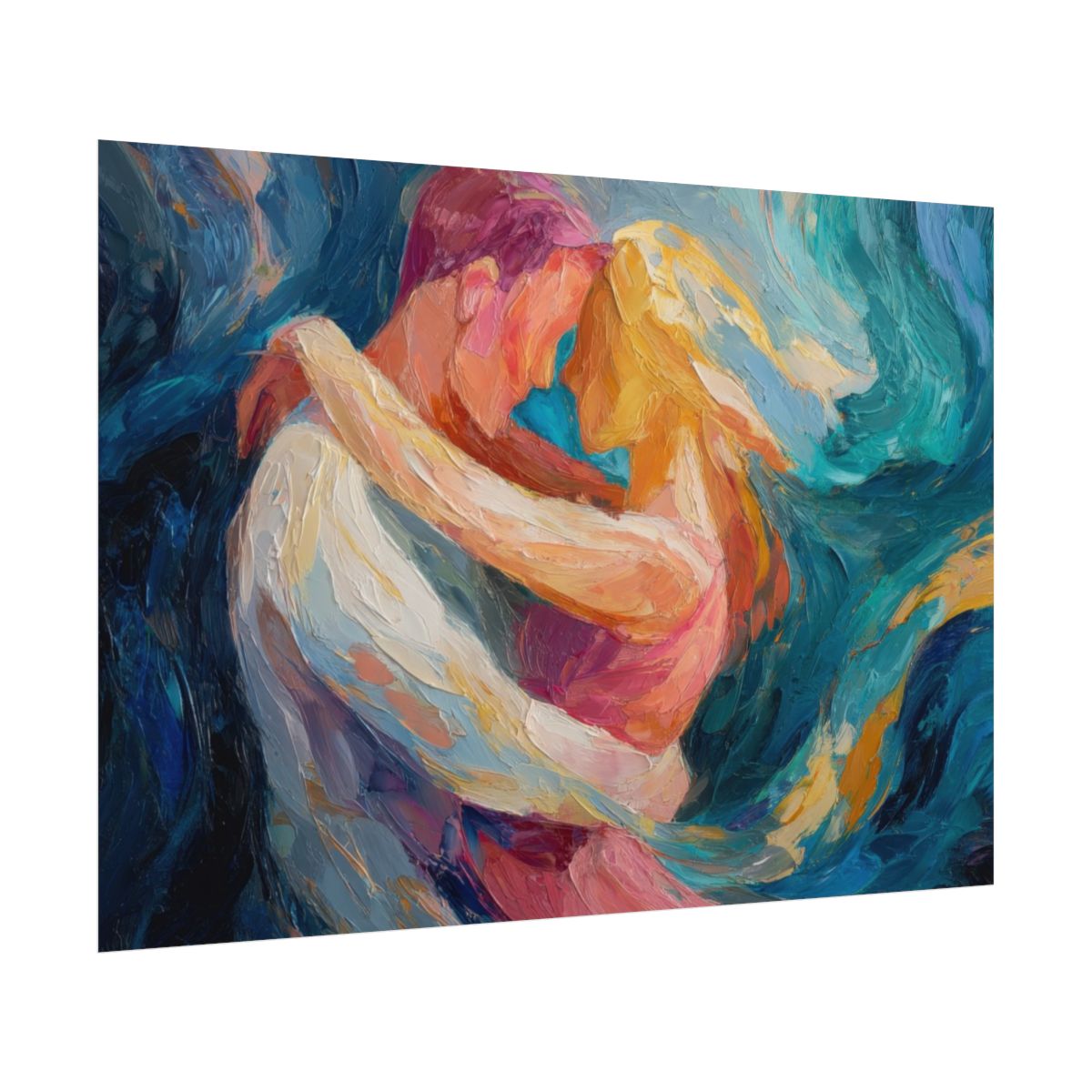 Abstract Intimate Canvas Art – fine art poster print
