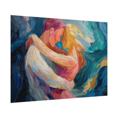 Abstract Intimate Canvas Art – fine art poster print