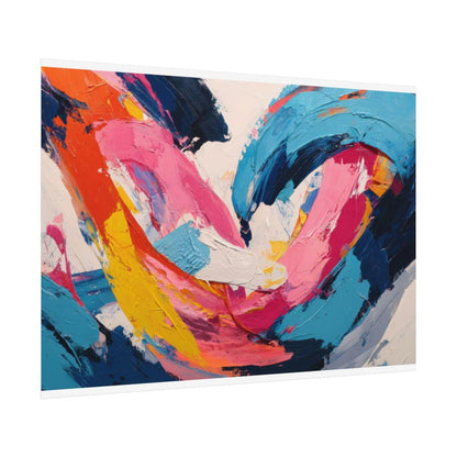 Abstract Intimate Canvas Art – fine art poster print