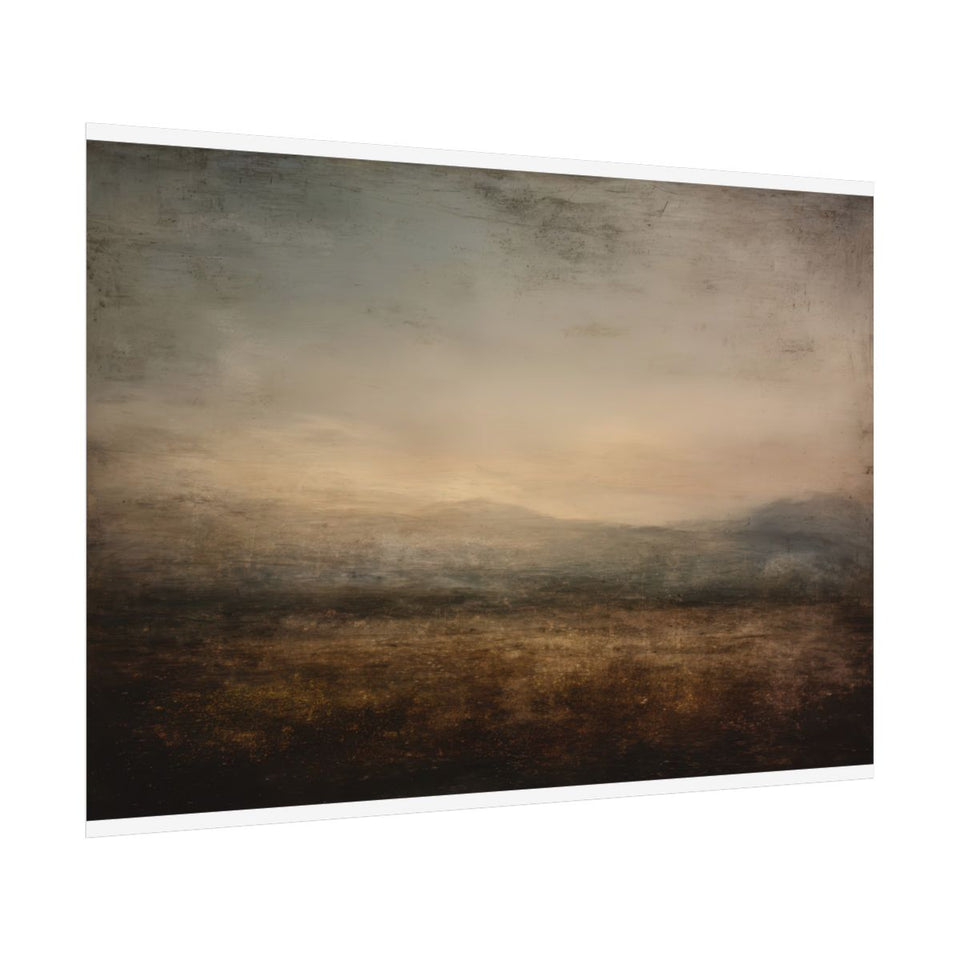 Abstract Landscape Canvas Art – fine art poster print