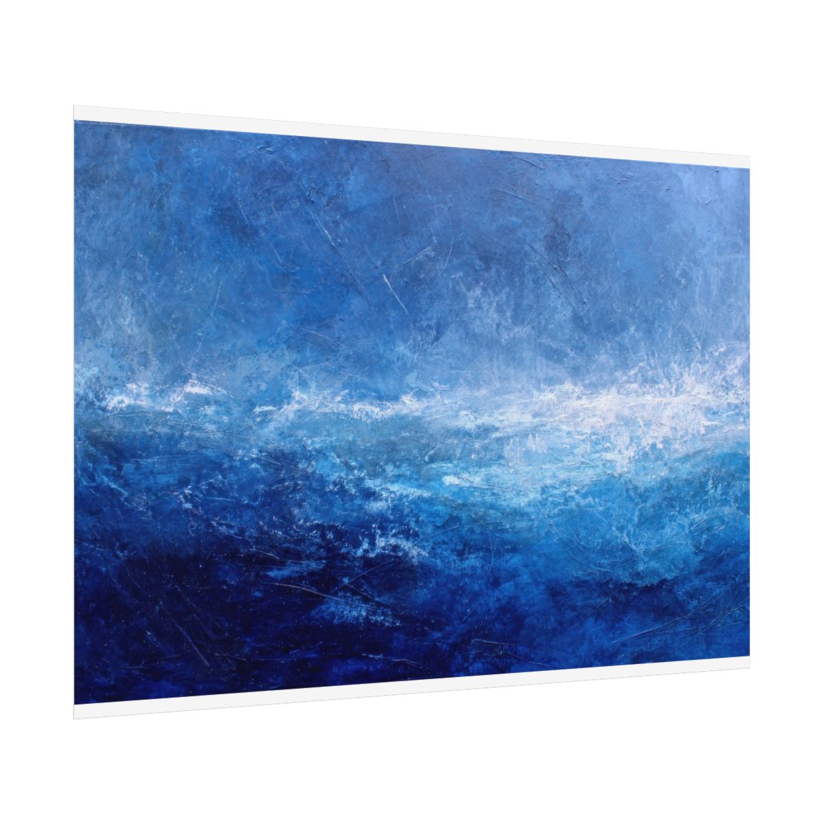 Abstract Ocean Canvas Print – fine art poster print