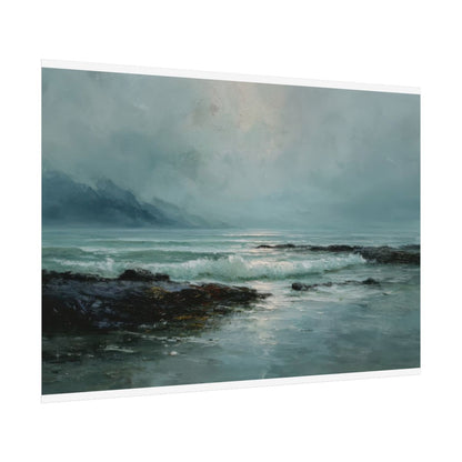 Coastal Seascape Canvas Wall Art — product image 13
