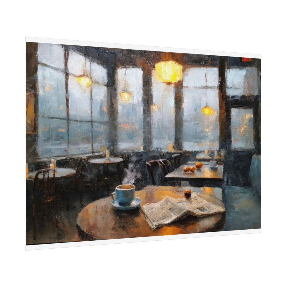Coffee House Art Print – fine art poster print
