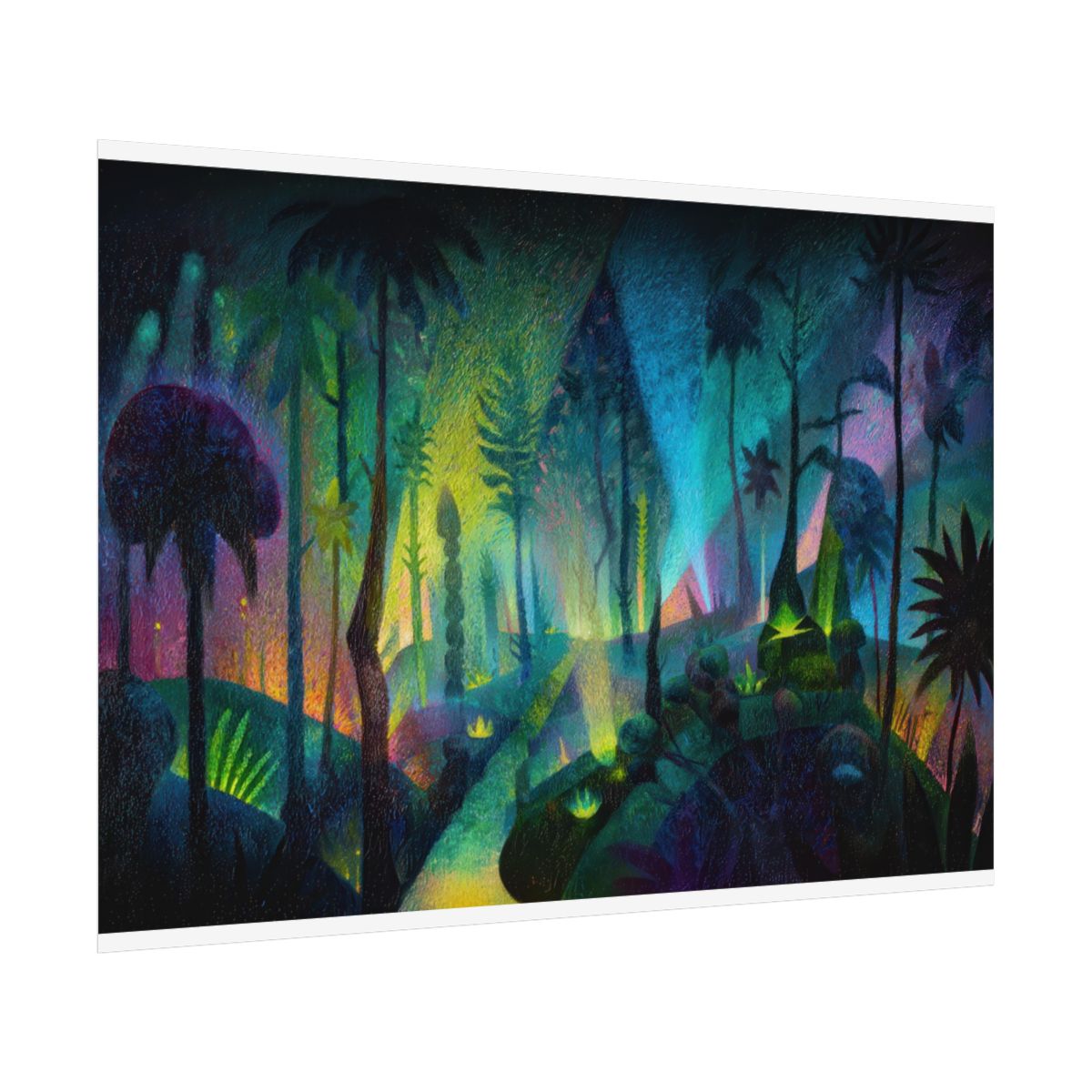 Dark Jungle Canvas Print — product image 13