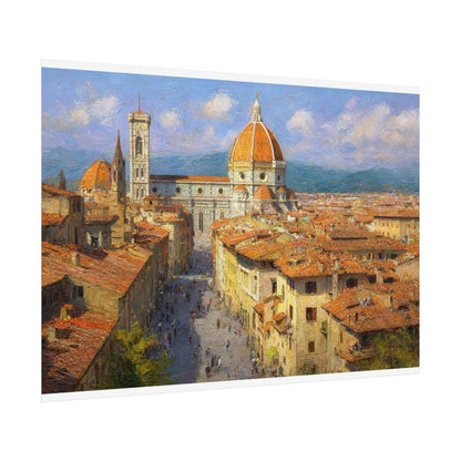 Florence Cathedral Canvas Print – fine art poster print
