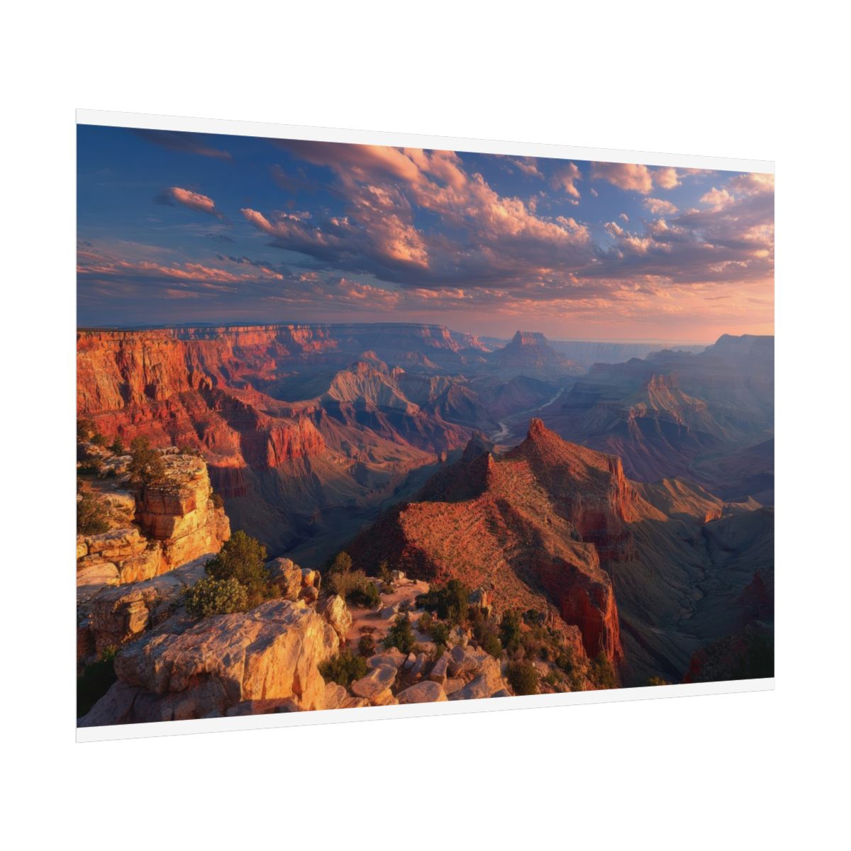 Grand Canyon Sunset Canvas Wall Art — product image 13