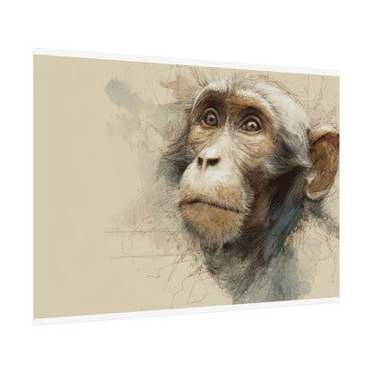 Monkey Portrait Canvas Print — product image 13