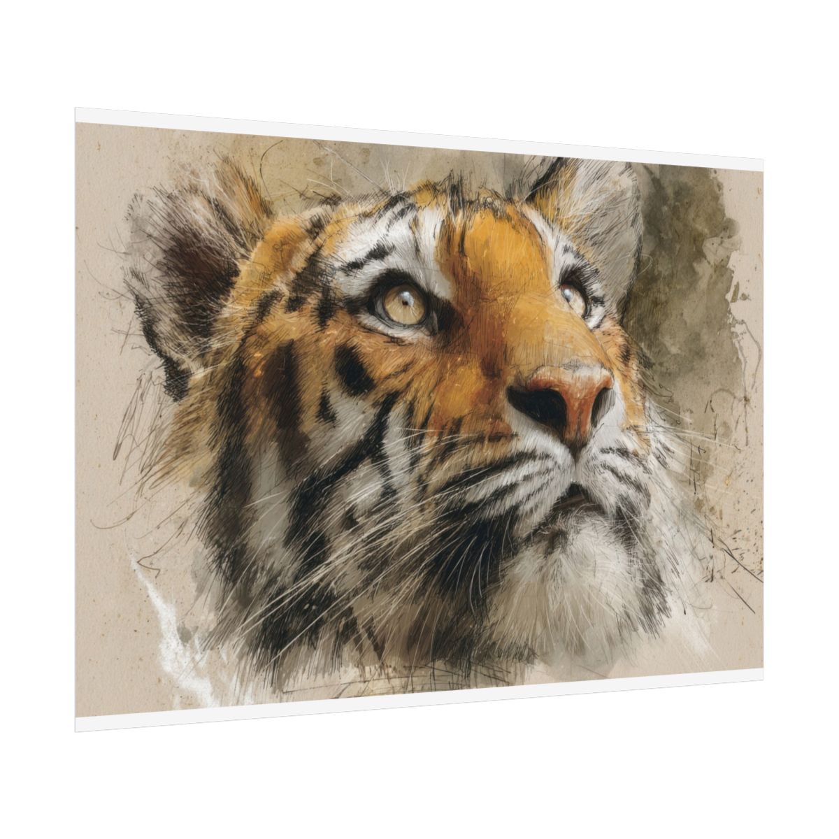 Tiger Portrait Canvas Wall Art — product image 13