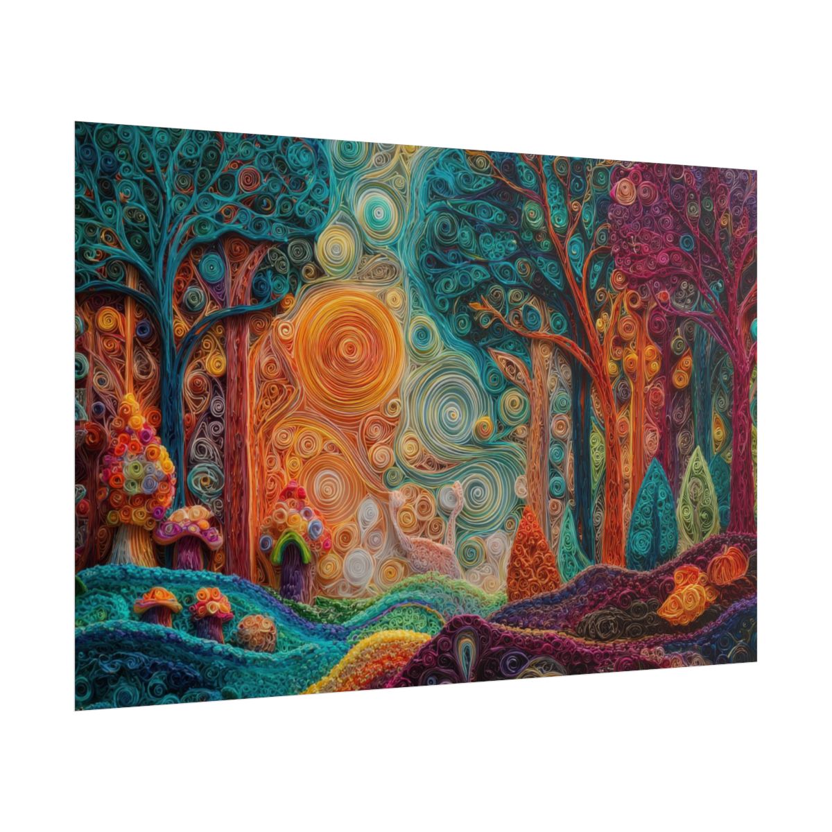 Forest Canvas Art – fine art poster print
