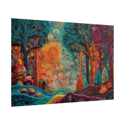 Forest Canvas Art – fine art poster print