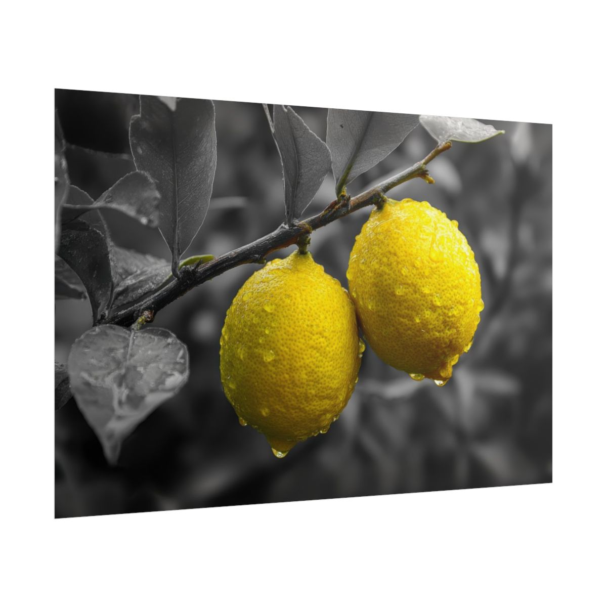 Lemon Tree Canvas Print – fine art poster print