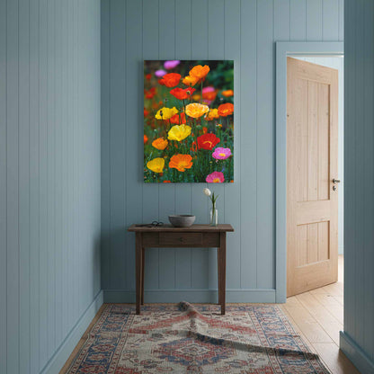Vibrant Poppy Garden Canvas Art — product image 13