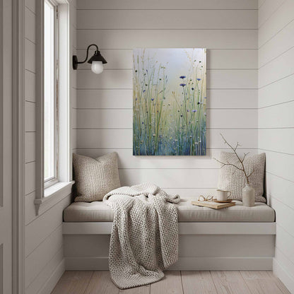 Minimalist Botanical Wall Art – styled room view 14