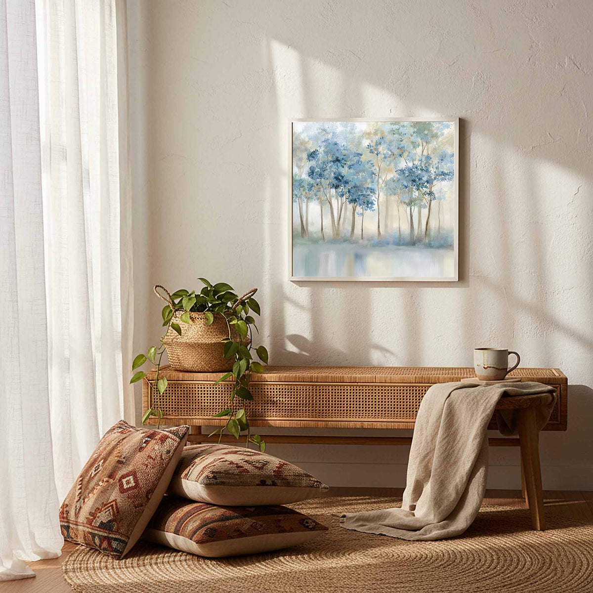 Forest Watercolor Canvas Print — product image 13