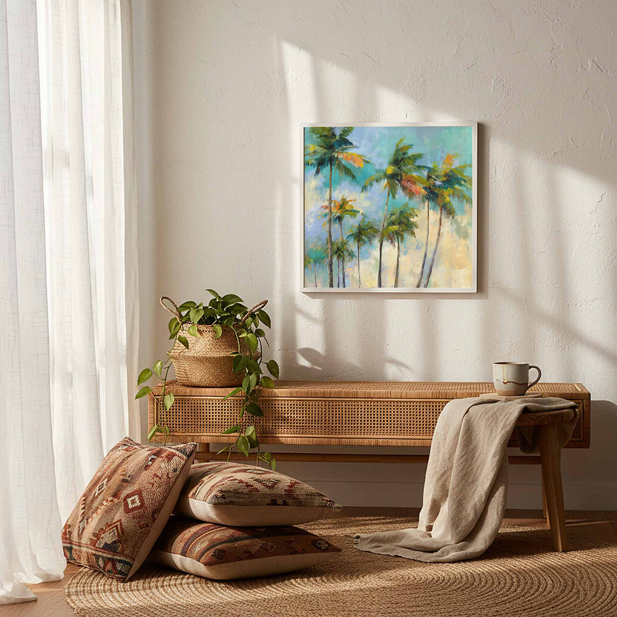 Tropical Palm Tree Canvas Print — product image 13