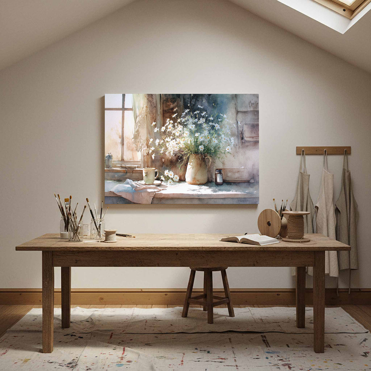 Rustic Watercolor Still Life Wall Art — product image 14