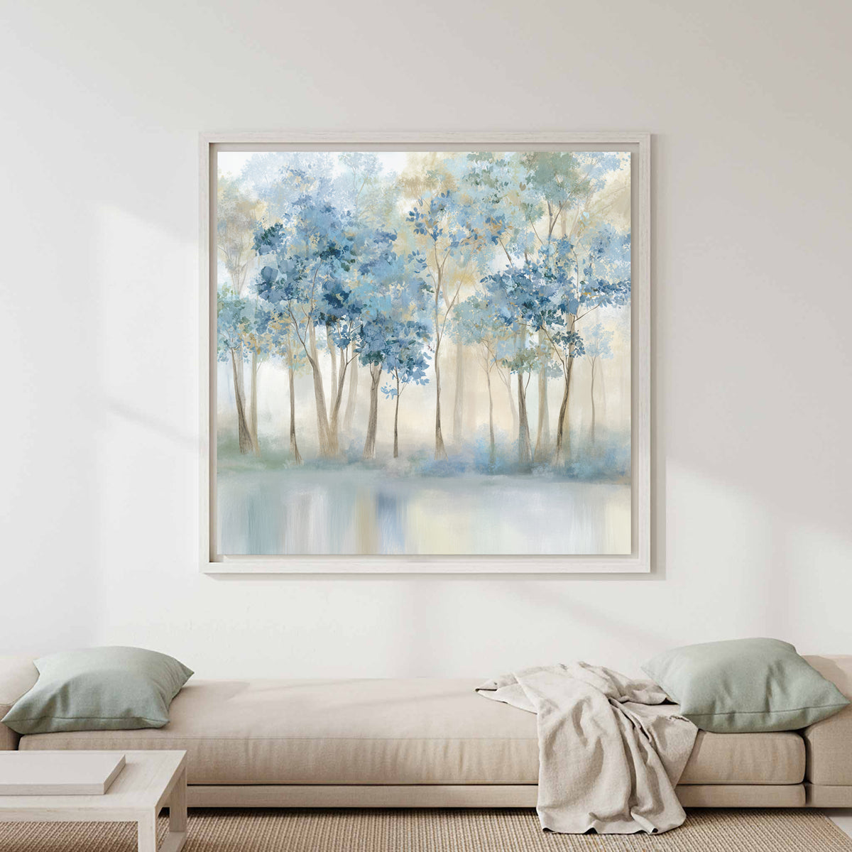 Forest Watercolor Canvas Print — product image 1