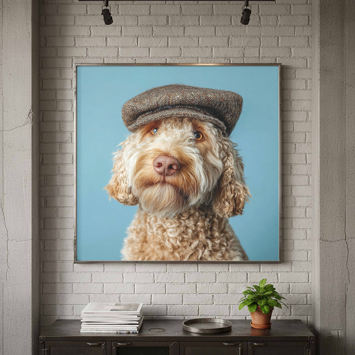 Labradoodle Dog Canvas Print — product image 1
