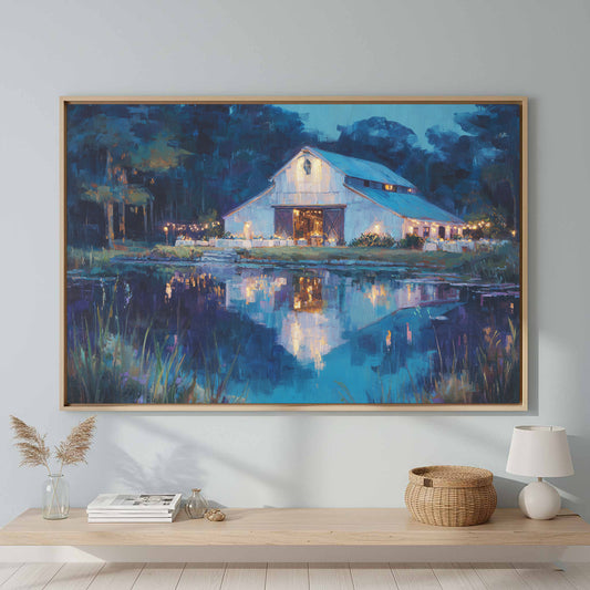 Wedding Barn Canvas Print — product image 1