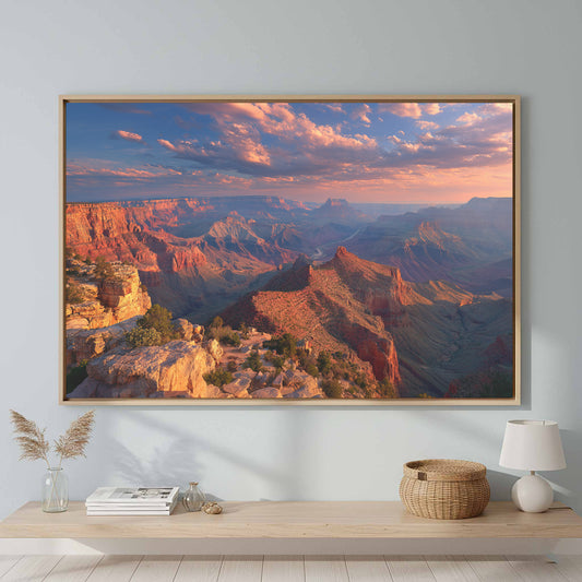 Grand Canyon Sunset Canvas Wall Art — product image 1