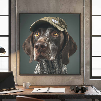 Dog Portrait Canvas Print — product image 1