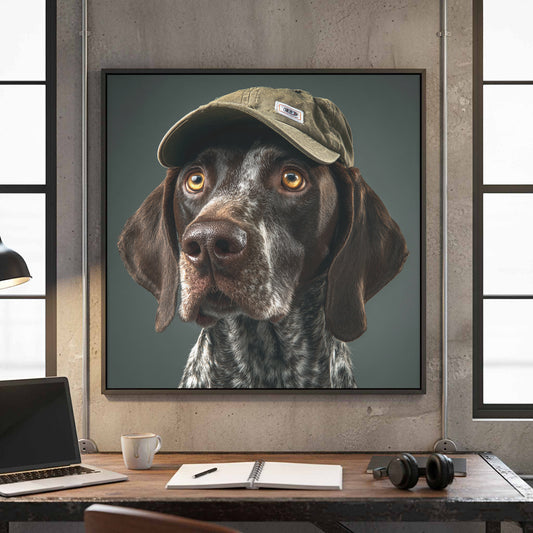 Dog Portrait Canvas Print — product image 1