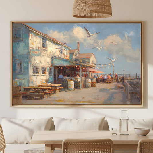 New England Clam Shack Canvas Print — product image 1
