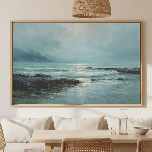 Coastal Seascape Canvas Wall Art — product image 1