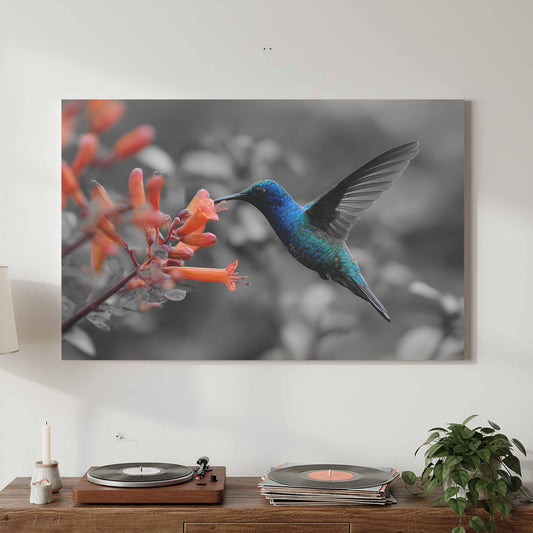 Hummingbird Nectar Canvas Wall Art — product image 1