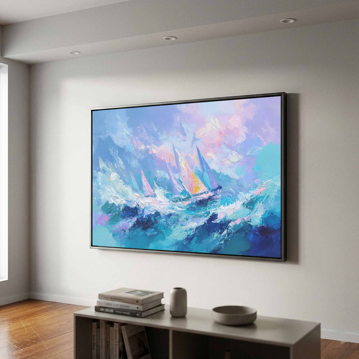 Abstract Seascape Canvas Print — product image 1