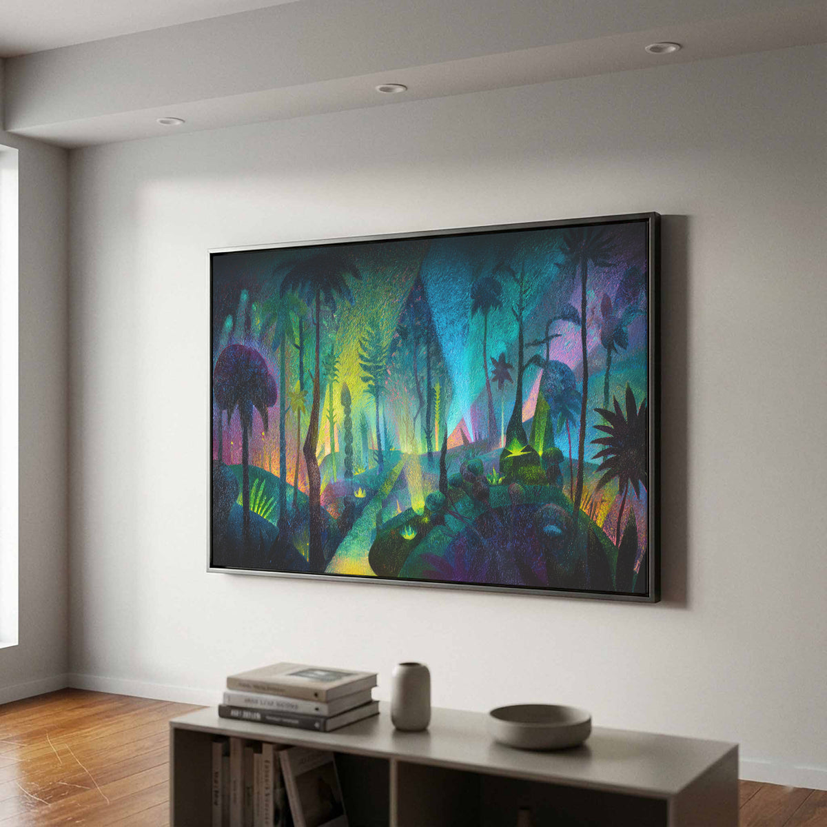Dark Jungle Canvas Print — product image 3