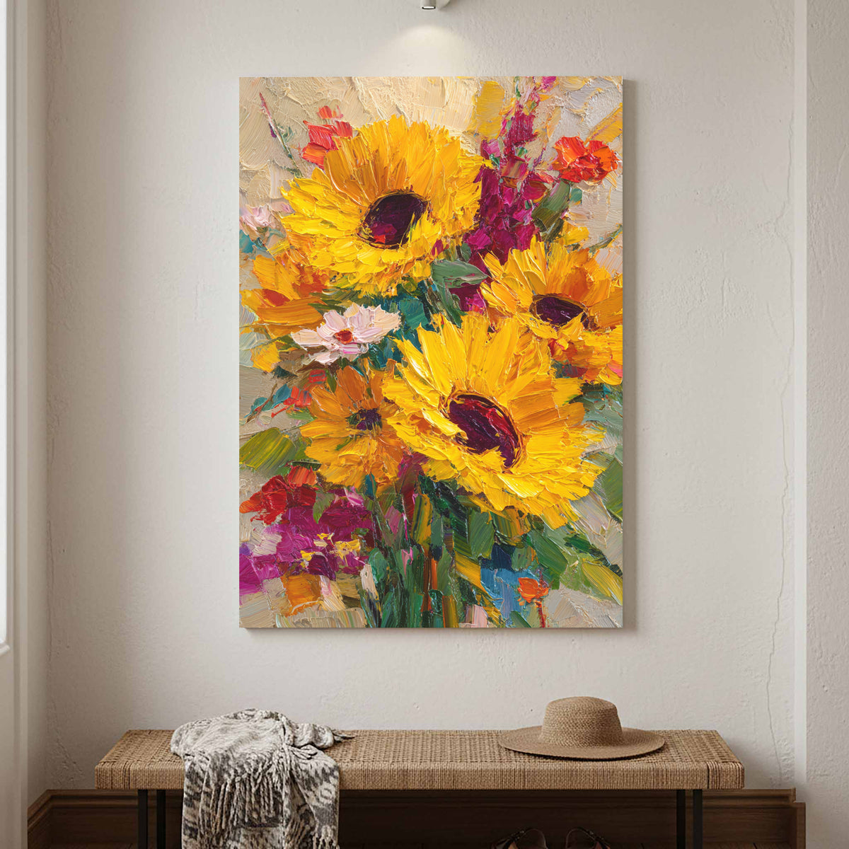 Sunflower Bouquet Canvas Print — product image 3