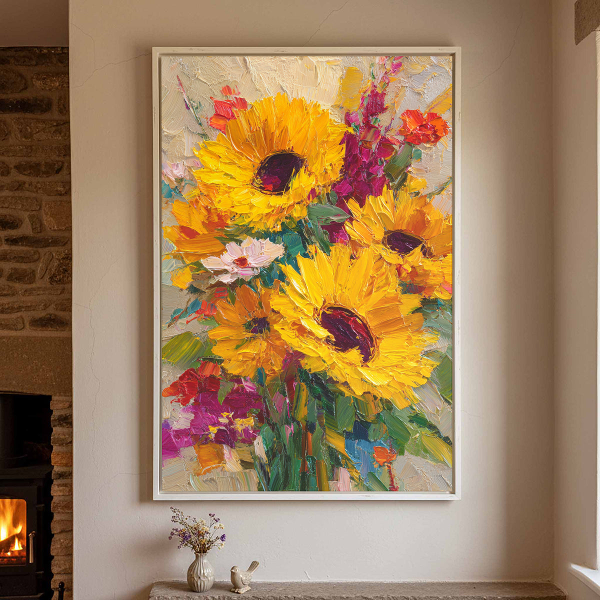 Sunflower Bouquet Canvas Print — product image 4