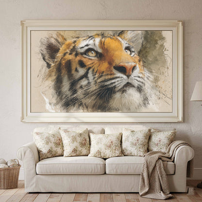 Tiger Portrait Canvas Wall Art — product image 3