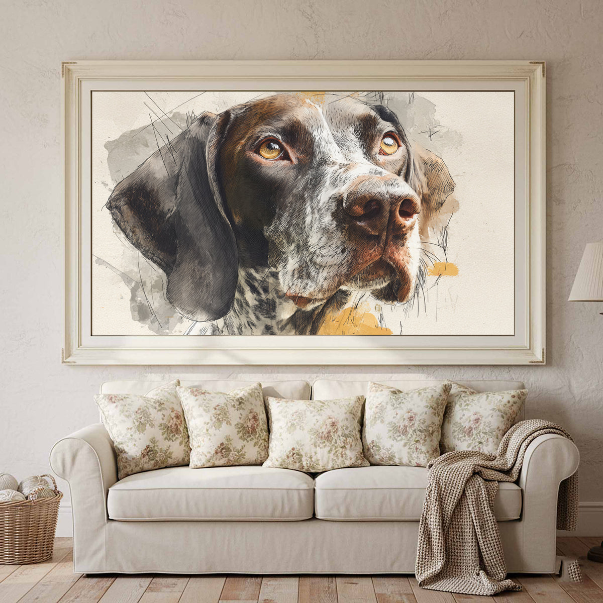 German Shorthaired Pointer Canvas Print — product image 3