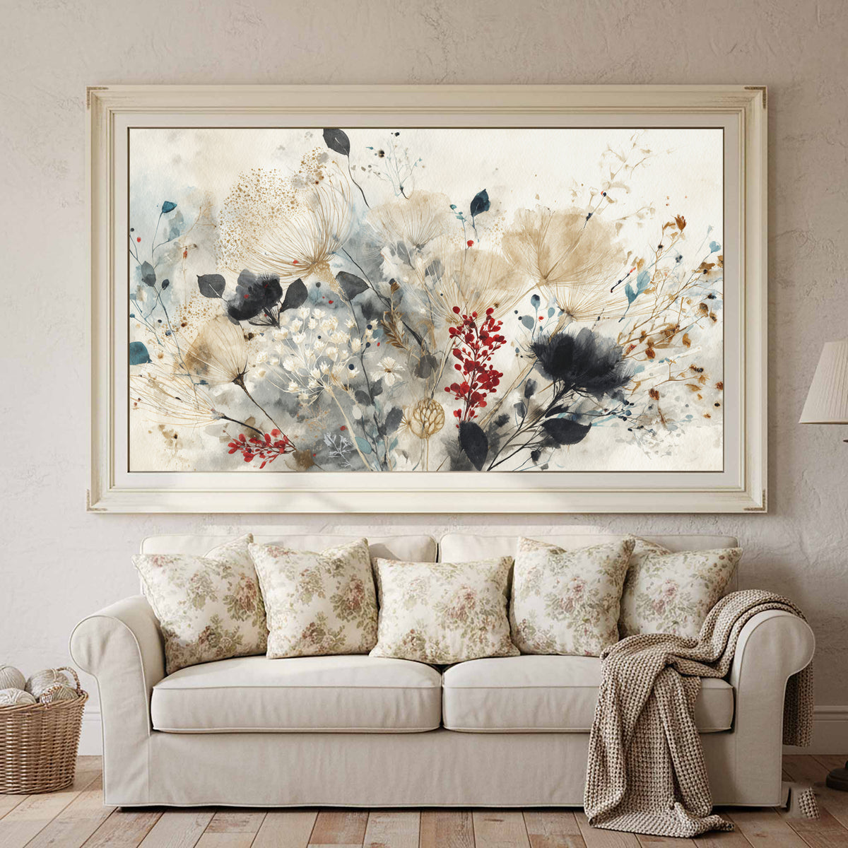 Abstract Floral Wall Art — product image 3