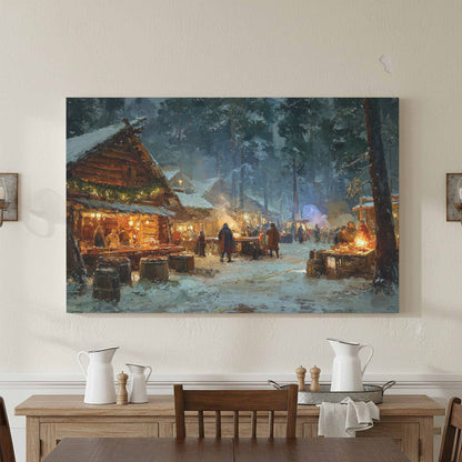 Christmas Market Canvas Print — product image 3