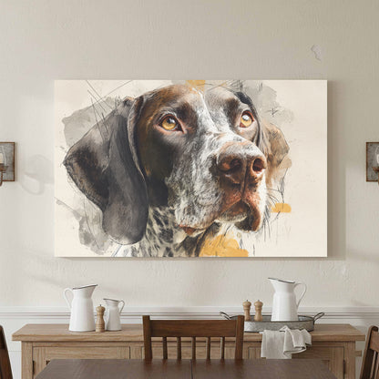 German Shorthaired Pointer Canvas Print — product image 4
