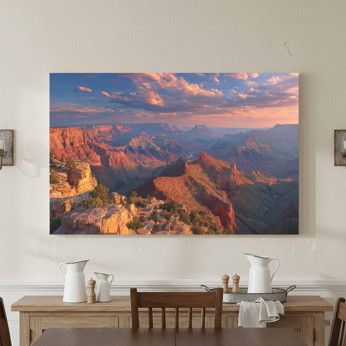 Grand Canyon Sunset Canvas Wall Art — product image 3